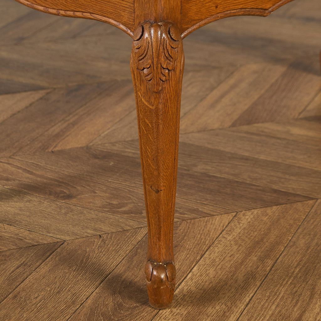 英国 クラシック ガラストップ ラタン コーヒーテーブル