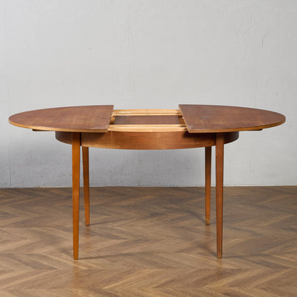 英国 ヴィンテージ ラウンド ダイニングテーブル #89660