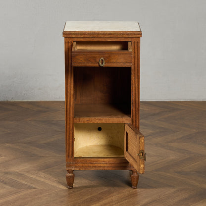 英国 クラシック 大理石 サイドキャビネット #96636