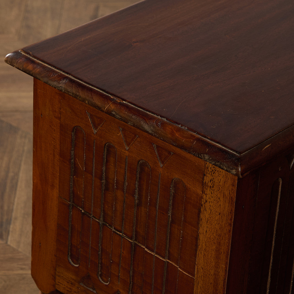 英国 クラシック オーク サイド キャビネット