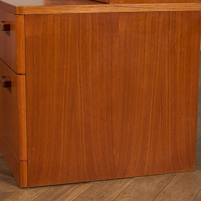 ヴィンテージ ガラス キャビネット