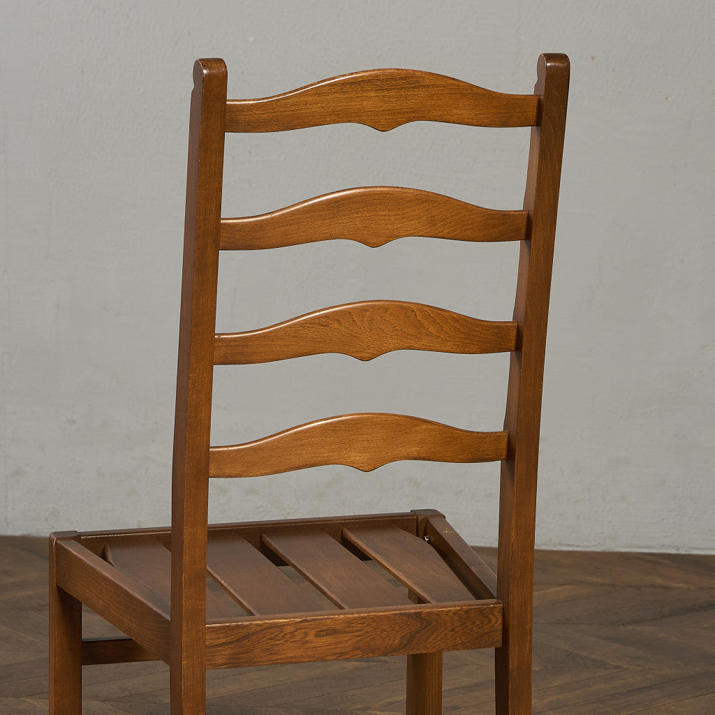 ラダーバックチェア (715) ラウンドゴールドラベル