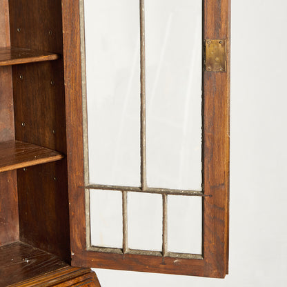 英国 クラシック ビューロー ブックケース デスク