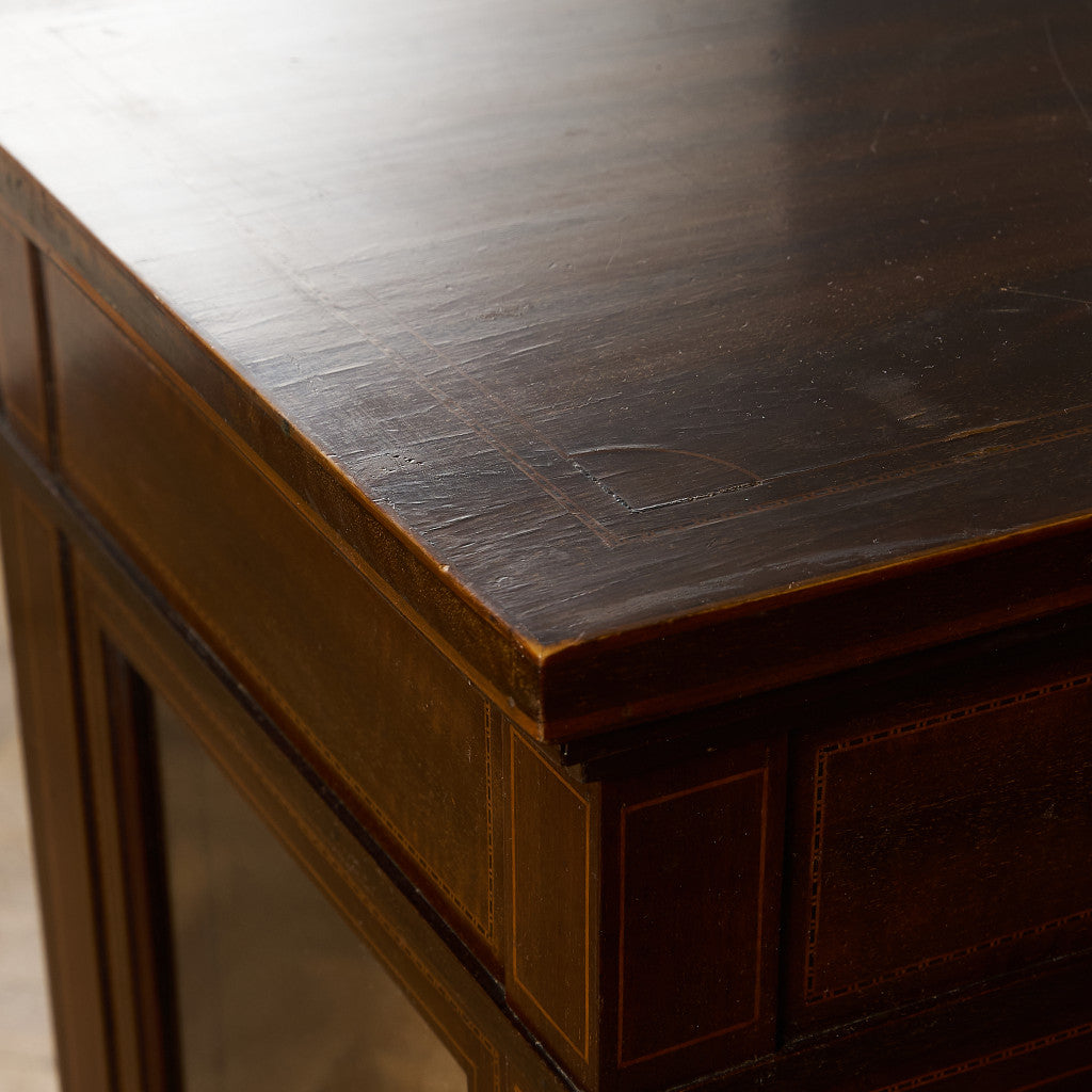 英国 クラシック キュリオケース ディスプレイキャビネット #90009