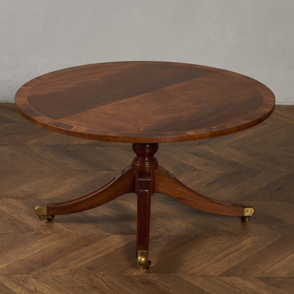 英国 クラシック ラウンド センターテーブル