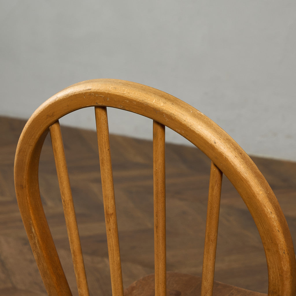 ヴィンテージ 4本 スポーク フープバックチェア