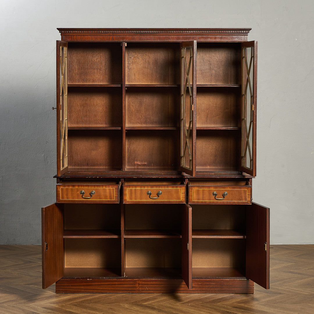 英国 クラシック エドワーディアン ブックケース