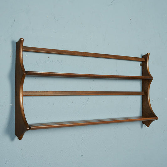 [79689][アーコール ERCOL]ヴィンテージ ウォールラック (Wall Mounted Plate Rack model 268)