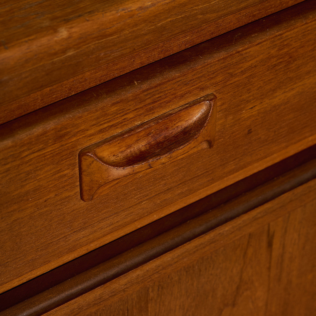 ヴィンテージ ウォールユニット ビューローブックケース