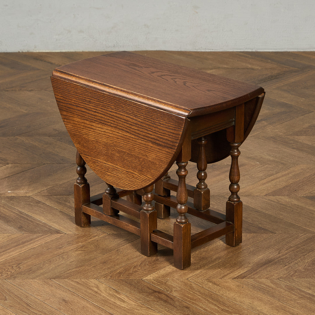 ウッド ブロス WOOD BROS ドロップリーフ ゲートレッグ サイドテーブル #91823