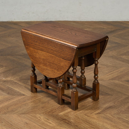 ウッド ブロス WOOD BROS ドロップリーフ ゲートレッグ サイドテーブル #91823