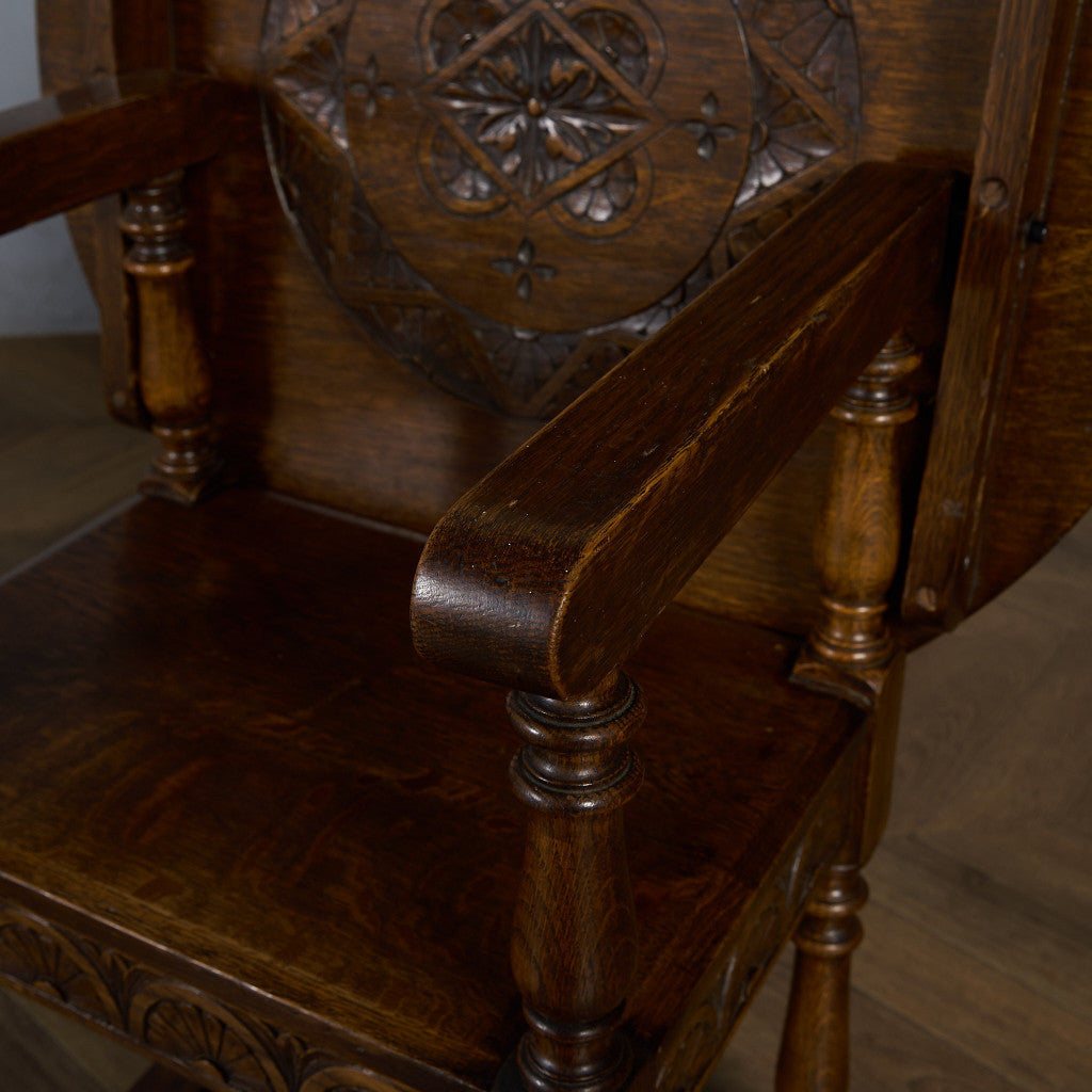 英国クラシック モンクスチェア / アームチェア