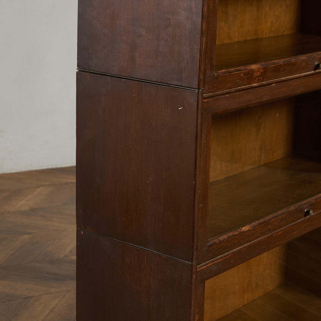 英国 アンティーク スタッキング ブックケース