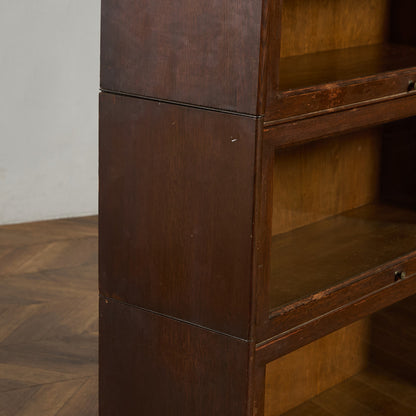 英国 アンティーク スタッキング ブックケース