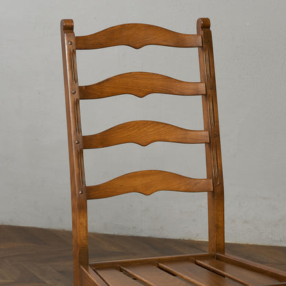 ラダーバックチェア (715) ラウンドゴールドラベル