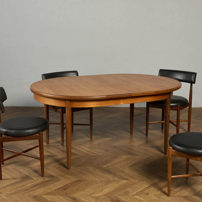 ヴィンテージ エクステンション オーバルダイニングテーブル