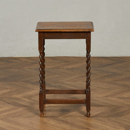 英国 クラシック バーリーシュガーツイスト サイドテーブル