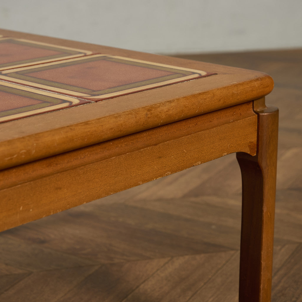 ヴィンテージ タイルトップ センターテーブル