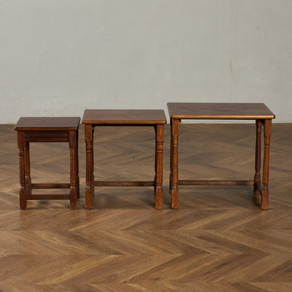 英国 クラシック ネストテーブル サイドテーブル