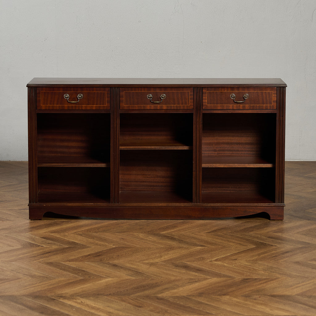 英国 クラシック ワイド オープンシェルフ