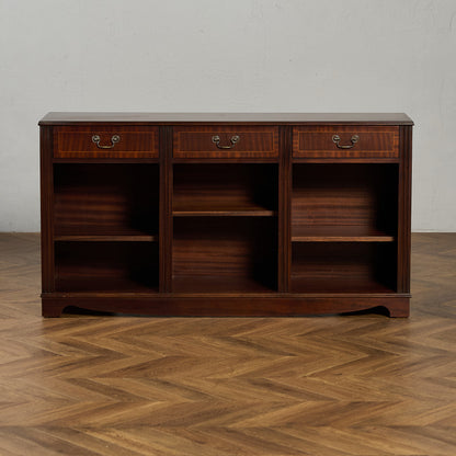 英国 クラシック ワイド オープンシェルフ