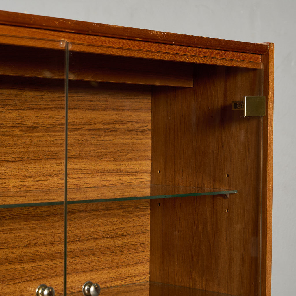 英国 ヴィンテージ ウォールユニット 本棚