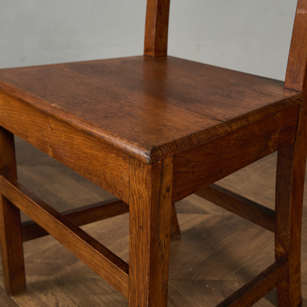 英国 アンティーク チャーチチェア