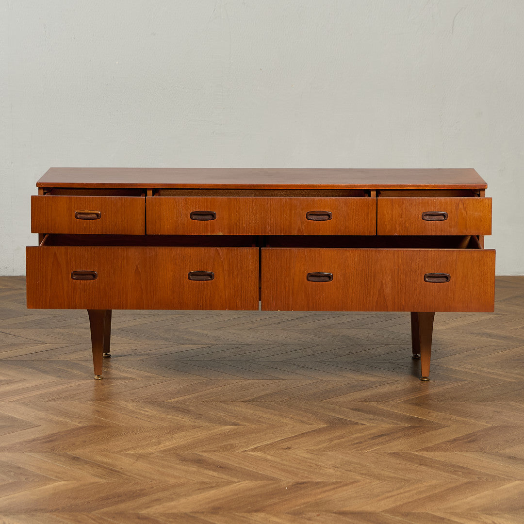 イギリス ヴィンテージ サイドボード ワイド チェスト