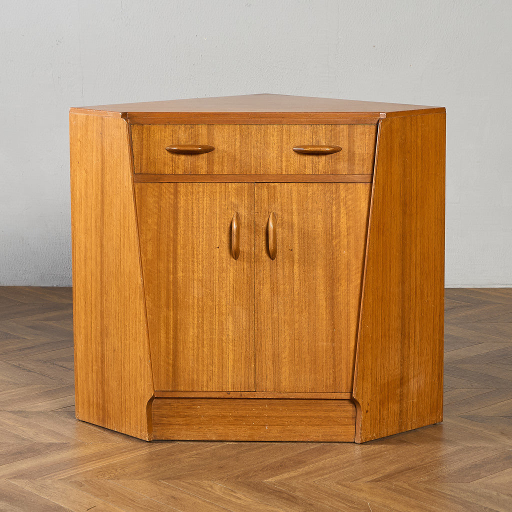 Brandon ライティングデスク付き コーナーキャビネット 3点セット