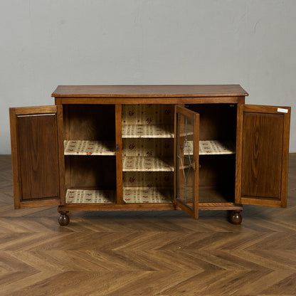 英国 クラシック ガラス キャビネット #91798