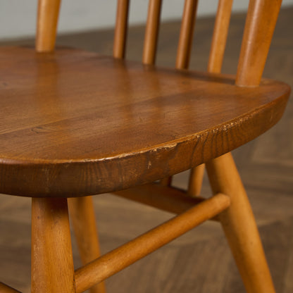 ヴィンテージ スティックバック ハイバックチェア ブルーラベル