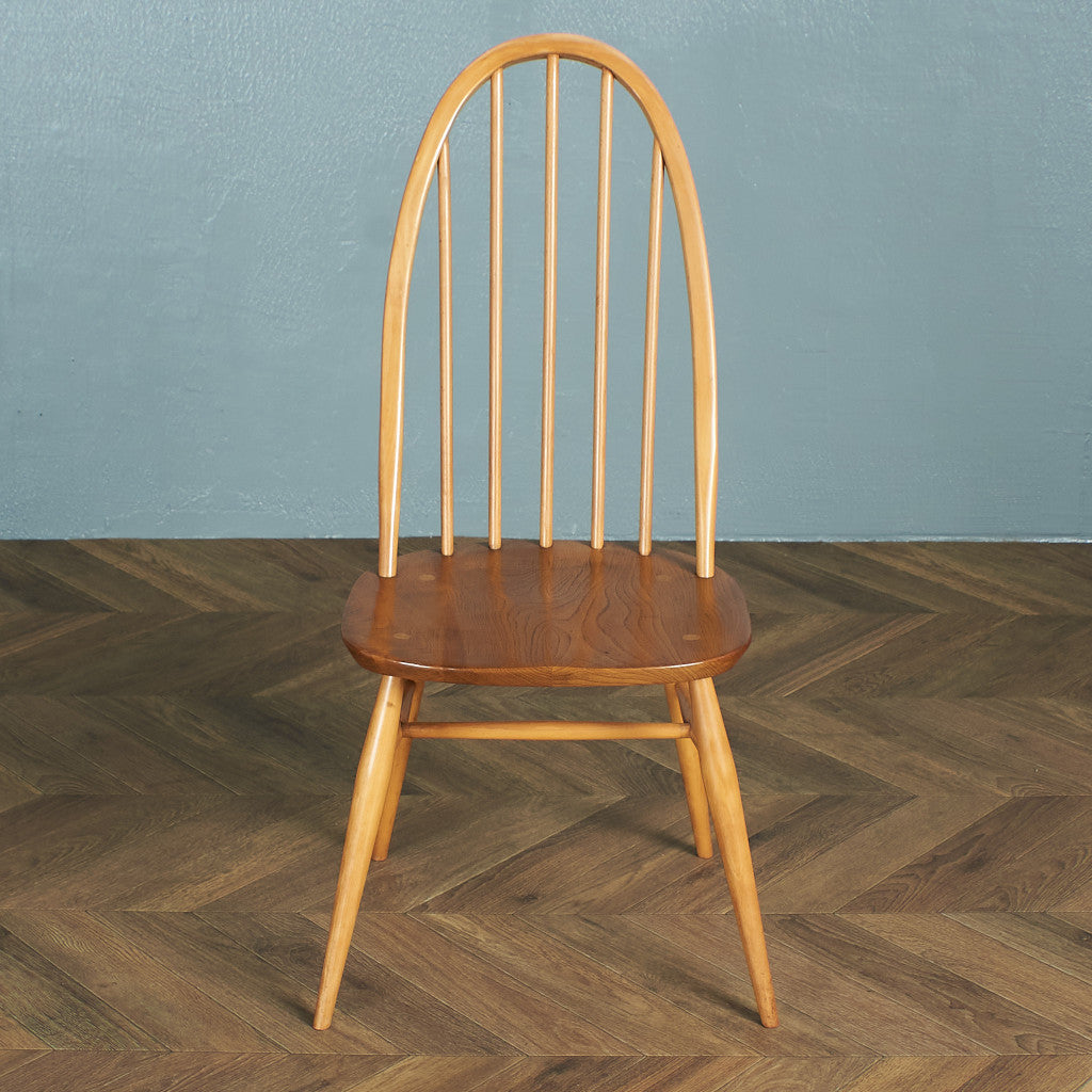 69214][アーコール ERCOL]ヴィンテージ クエーカーチェア / ブルー 