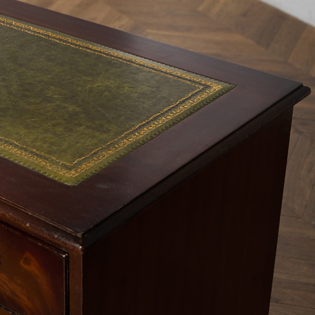 英国 クラシック 両袖 スモール デスク