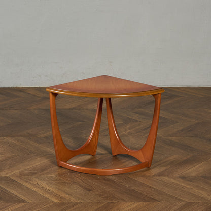 ヴィンテージ ガラストップ ネスト コーヒーテーブル