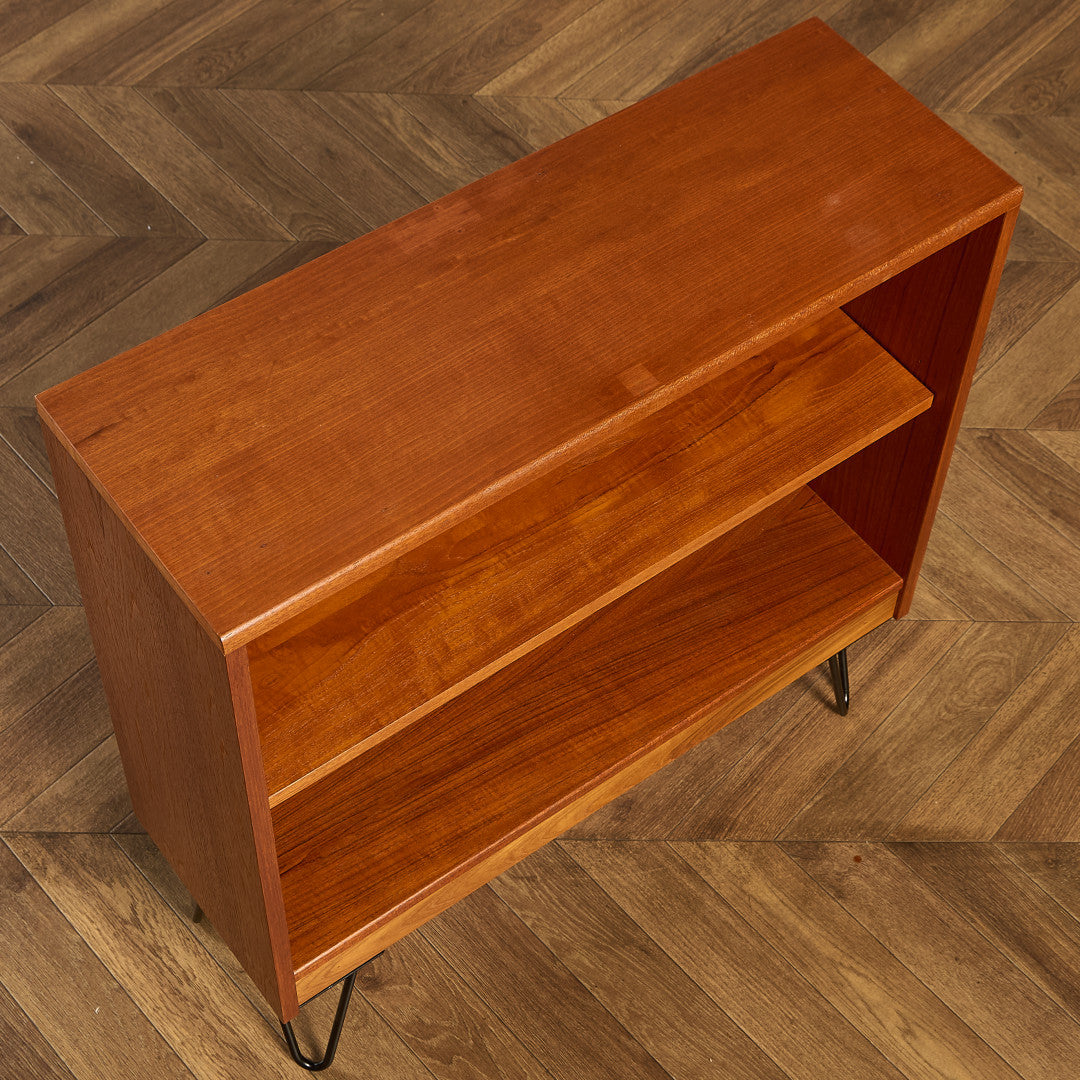 ヴィンテージ ブックシェルフ カスタム アイアンヘアピンレッグ