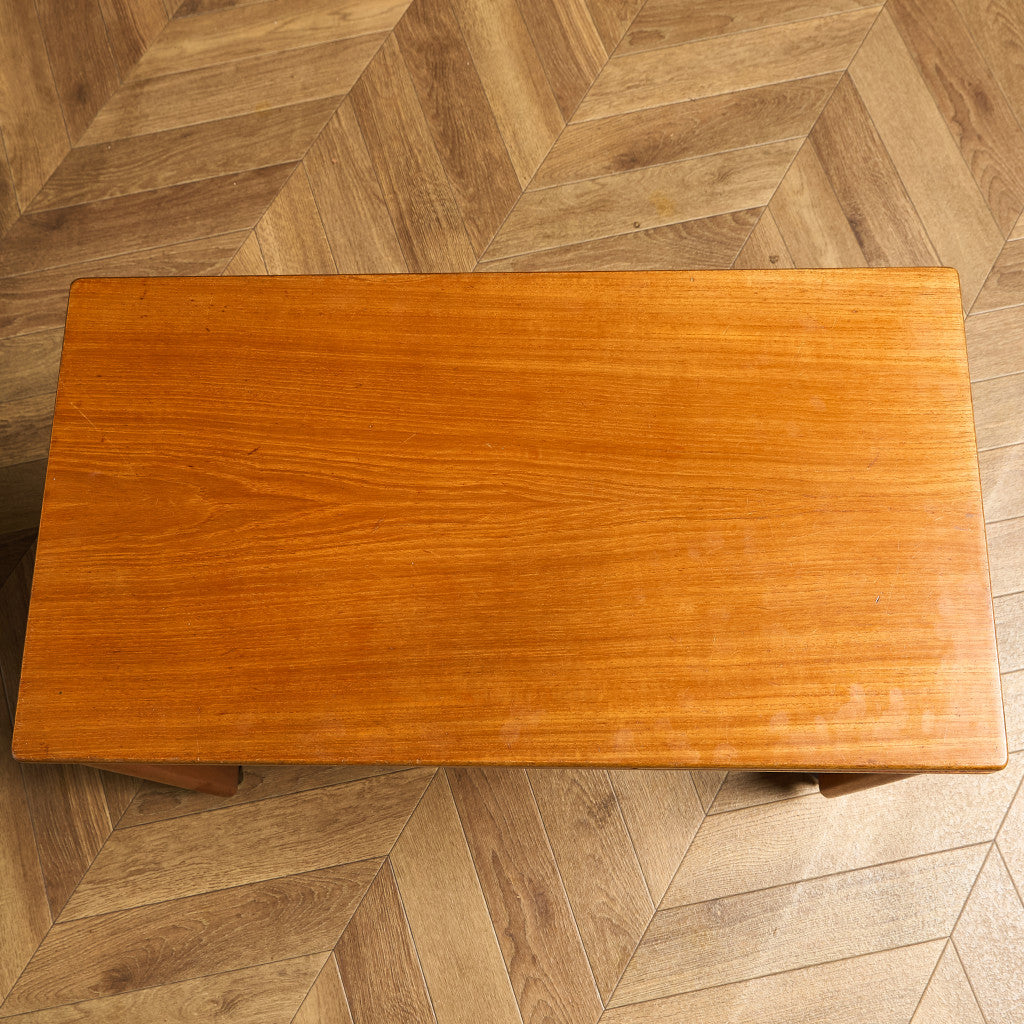 ヴィンテージ 拡張 天板付き ネストコーヒーテーブル