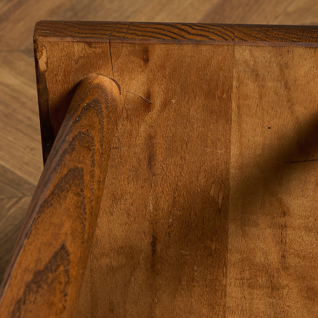 オランダ製 オーク無垢材 ネストテーブル