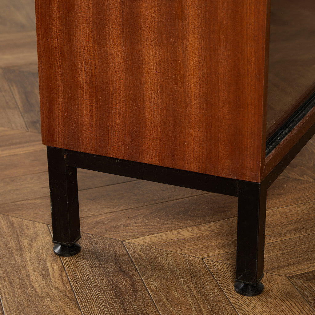 Abbess ヴィンテージ ガラス キャビネット 本棚