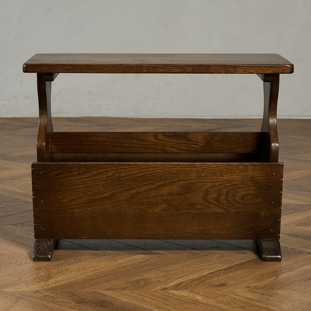 英国 クラシック マガジンラック サイドテーブル