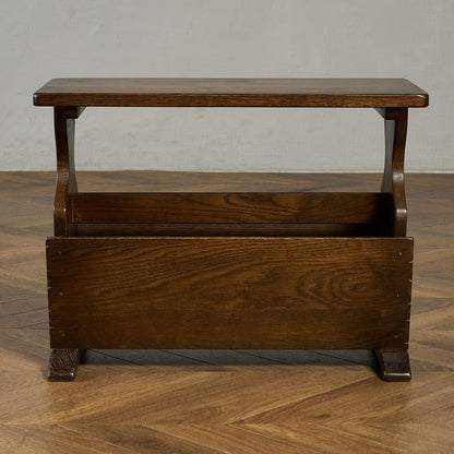 英国 クラシック マガジンラック サイドテーブル