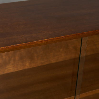 ヴィンテージ ガラスキャビネット 本棚