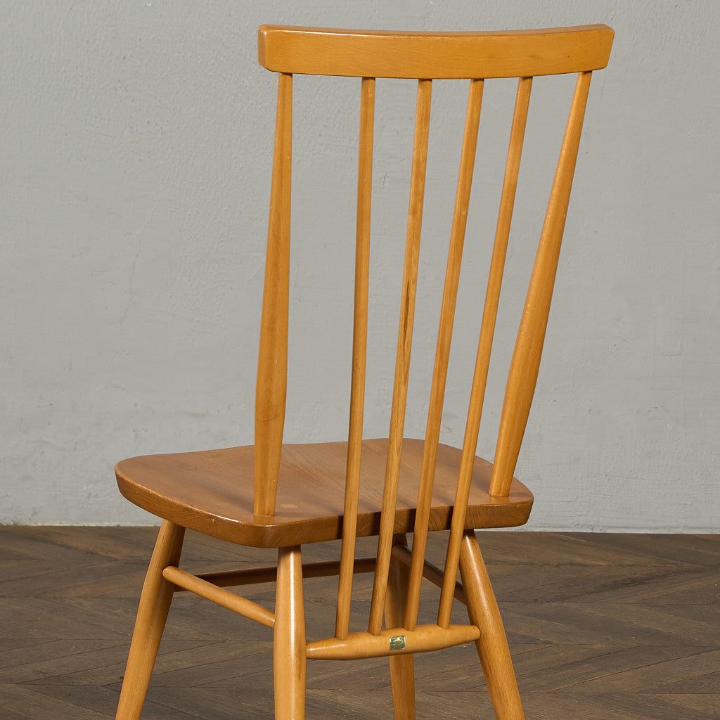 ヴィンテージ スティックバック ハイバックチェア ブルーラベル