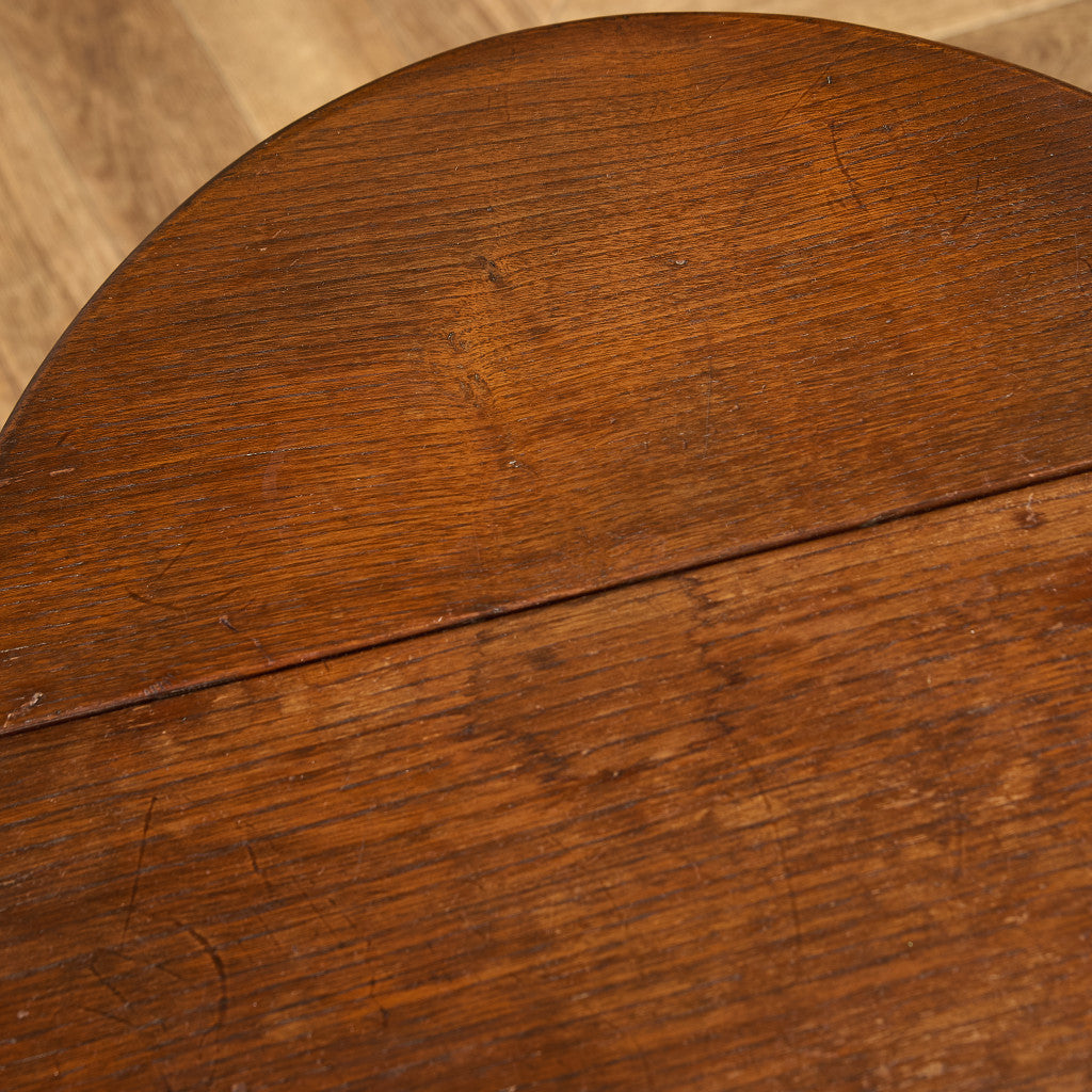 英国 クラシック ターントップ ドロップリーフ サイドテーブル