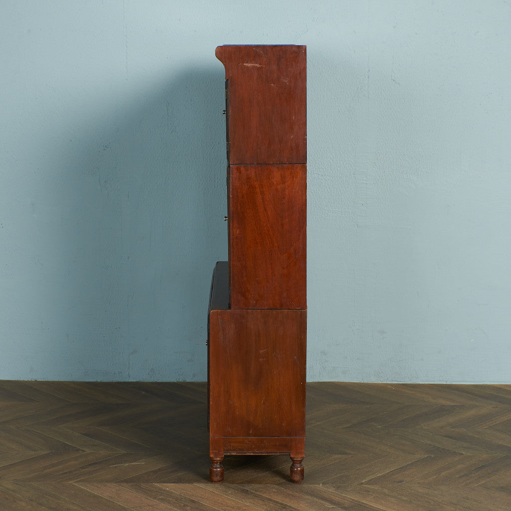 イギリスアンティーク 3スタッキング ブックケース