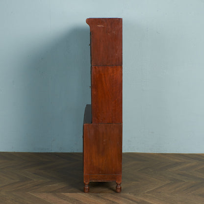 イギリスアンティーク 3スタッキング ブックケース