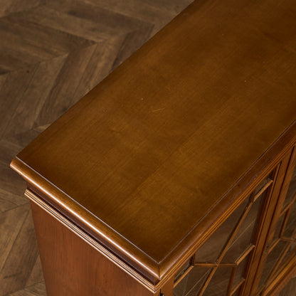 英国 クラシック エドワーディアン ブックケース  食器棚