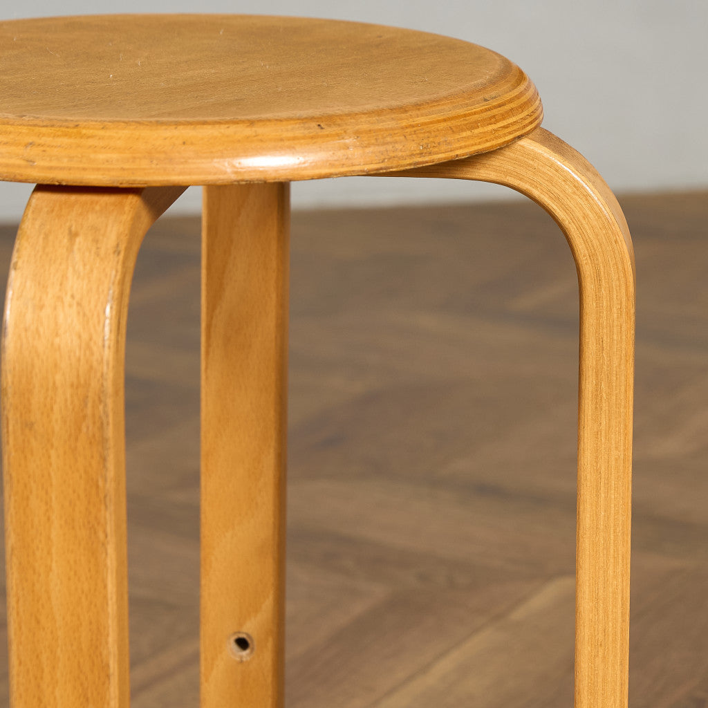 デンマーク LEIKA ヴィンテージ ベントウッド スツール #90137