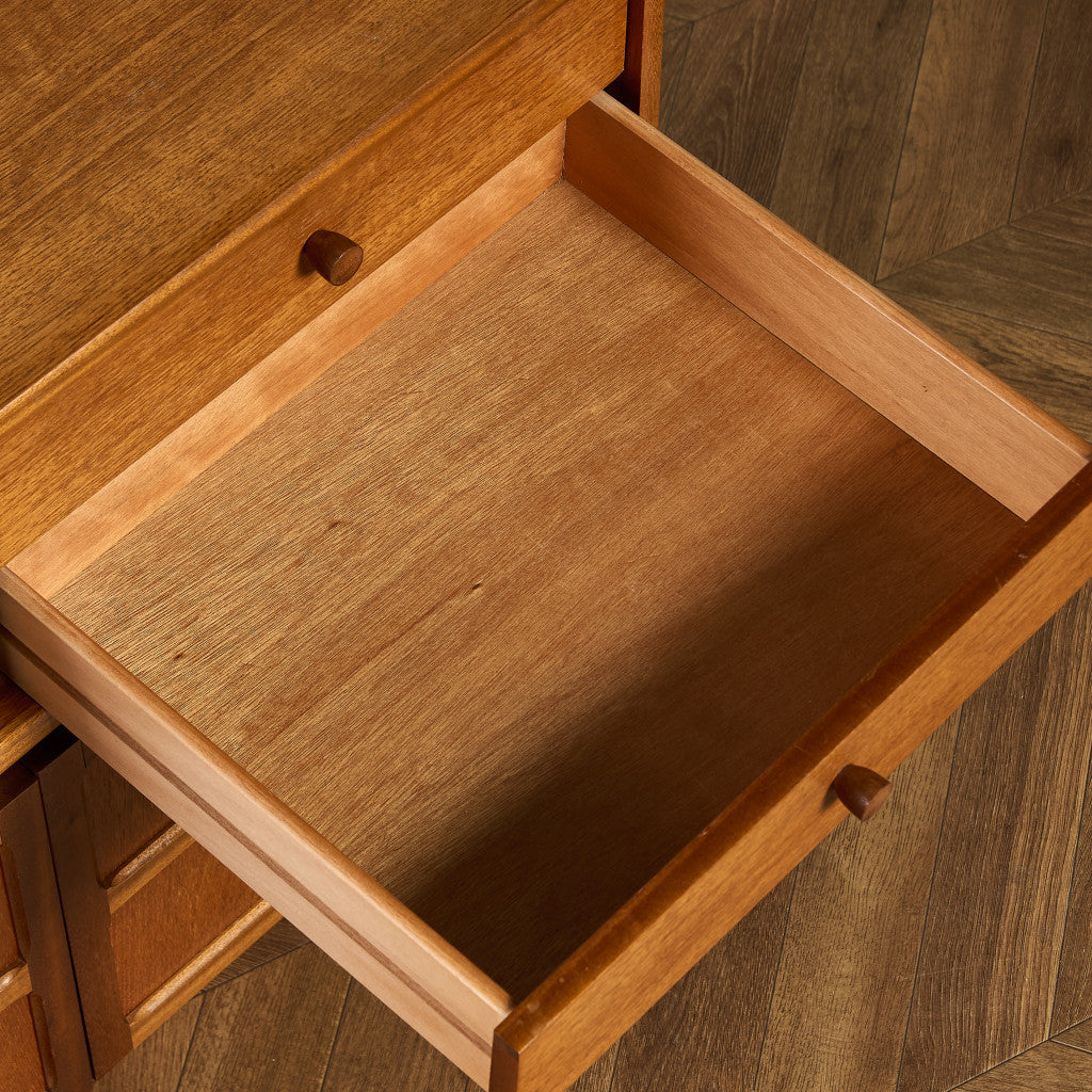 ネイサン Nathan 十字扉 ヴィンテージ サイドボード #89533