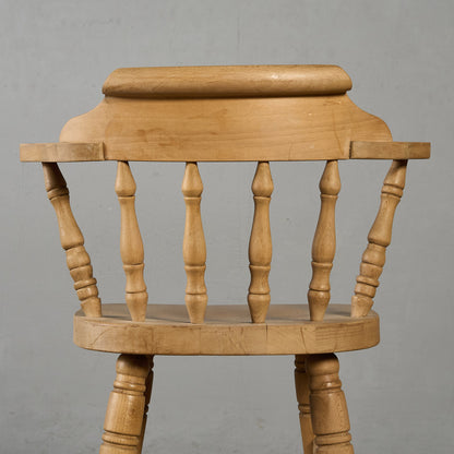 英国 アンティーク カウンターチェア ハイスツール