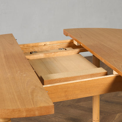 旧東ドイツ ヴィンテージ ラウンド ダイニングテーブル